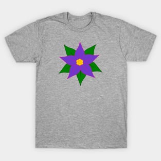 Purple Poinsettia T-Shirt